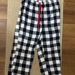 plaid pajama pants
